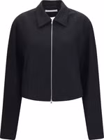 Black Wool Oves Aries Full-Length Jacket 1