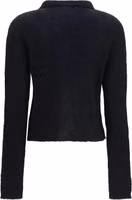 Black Alpaca Vicugna Pacos Cardigan 2