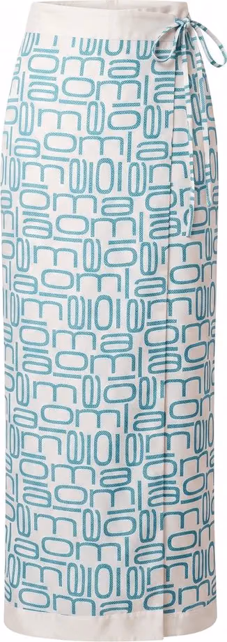 Blue Silk Women's Pants