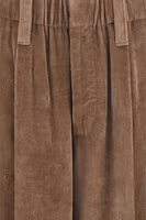 Brown Viscose Casual Pants 3