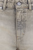 Gray Cotton Straight-Leg Jeans 3
