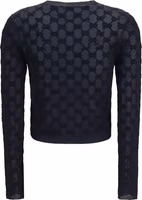 Black Viscose Cardigan 2