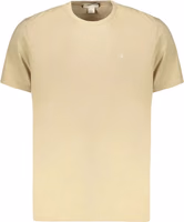 Beige Cotton Men's T-Shirt 1