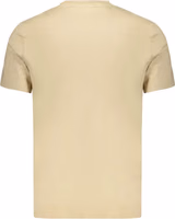 Beige Cotton Men's T-Shirt 2