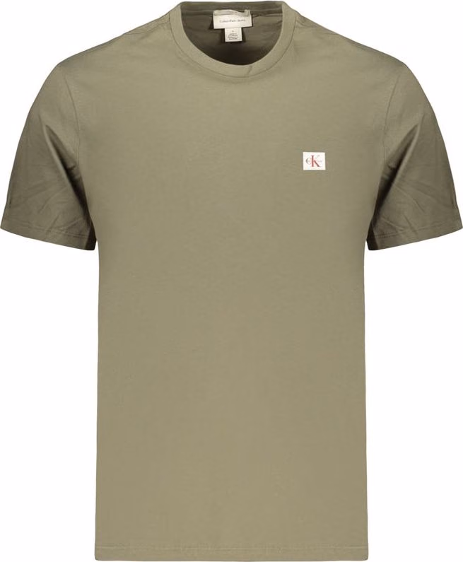 Green Cotton Men's T-Shirt