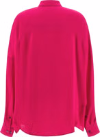 Fuchsia Silk Blouse 2