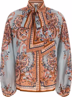 Multicolor Silk Blouse 1