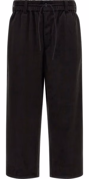 Black Recycled Polyester Joggers (Workout Pants)
