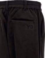 Black Recycled Polyester Joggers (Workout Pants) 4
