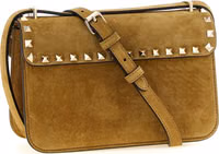 Beige Calfskin Crossbody Bag 2