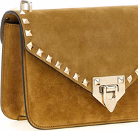 Beige Calfskin Crossbody Bag 3