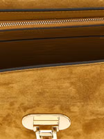 Beige Calfskin Crossbody Bag 4