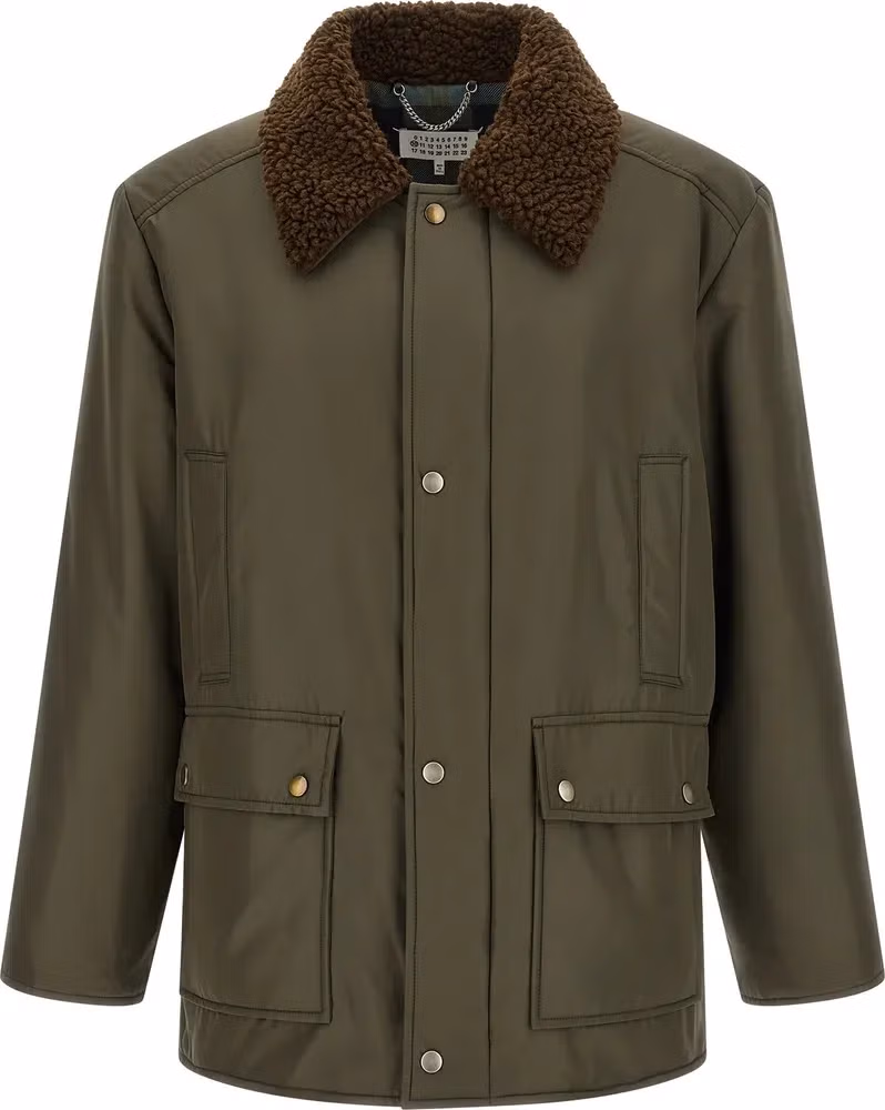 Bicolor Polyester Parka