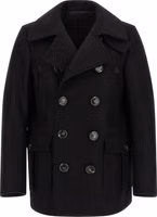 Black Wool Coat 1