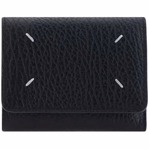 Black Calf Leather Bos Taurus Wallet