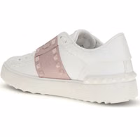 White Calf Leather Bos Taurus Low Top Sneakers 3