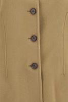 Beige Wool Oves Aries Full-Length Jacket 3