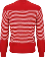 Red Cotton Men Sweater 3