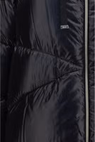 Black Polyamide Full-Length Jacket 3