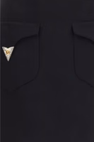 Black Wool Oves Aries Mini Skirt 3