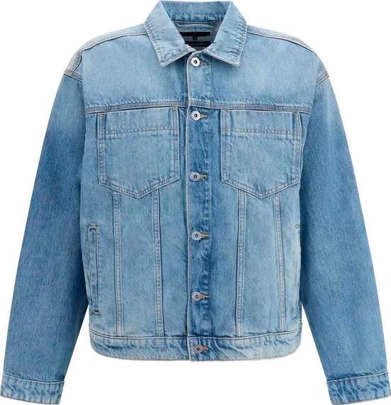 Blue Cotton Denim Jacket