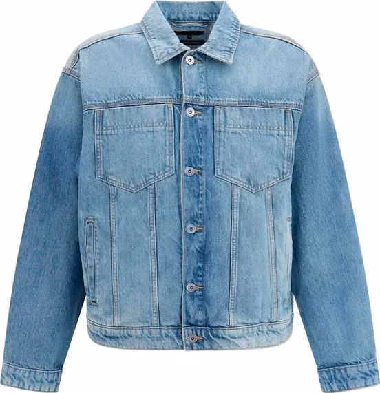 Blue Cotton Denim Jacket