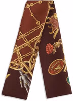 Bordeaux Silk Scarf 2