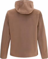 Brown Polyester Full-Length Jacket 2