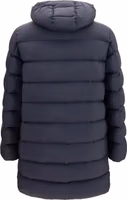 Black Polyamide Full-Length Jacket 2