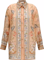 Multicolor Silk Pattern Shirt 1