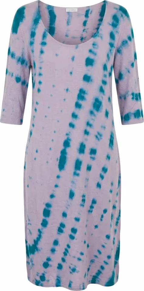 Purple Cotton Women Dress