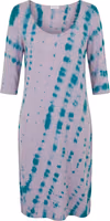 Purple Cotton Women Dress 1