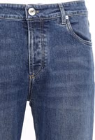 Blue Cotton Slim Fit Jeans 3