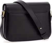 Black Cowhide Crossbody Bag 2