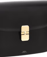 Black Cowhide Crossbody Bag 3