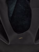 Black Calfskin Shoulder Bag 4