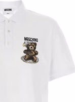 White Cotton Polo Shirt 3
