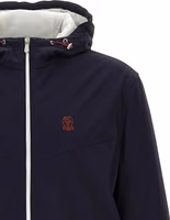 Blue Polyamide Shell Jacket 3
