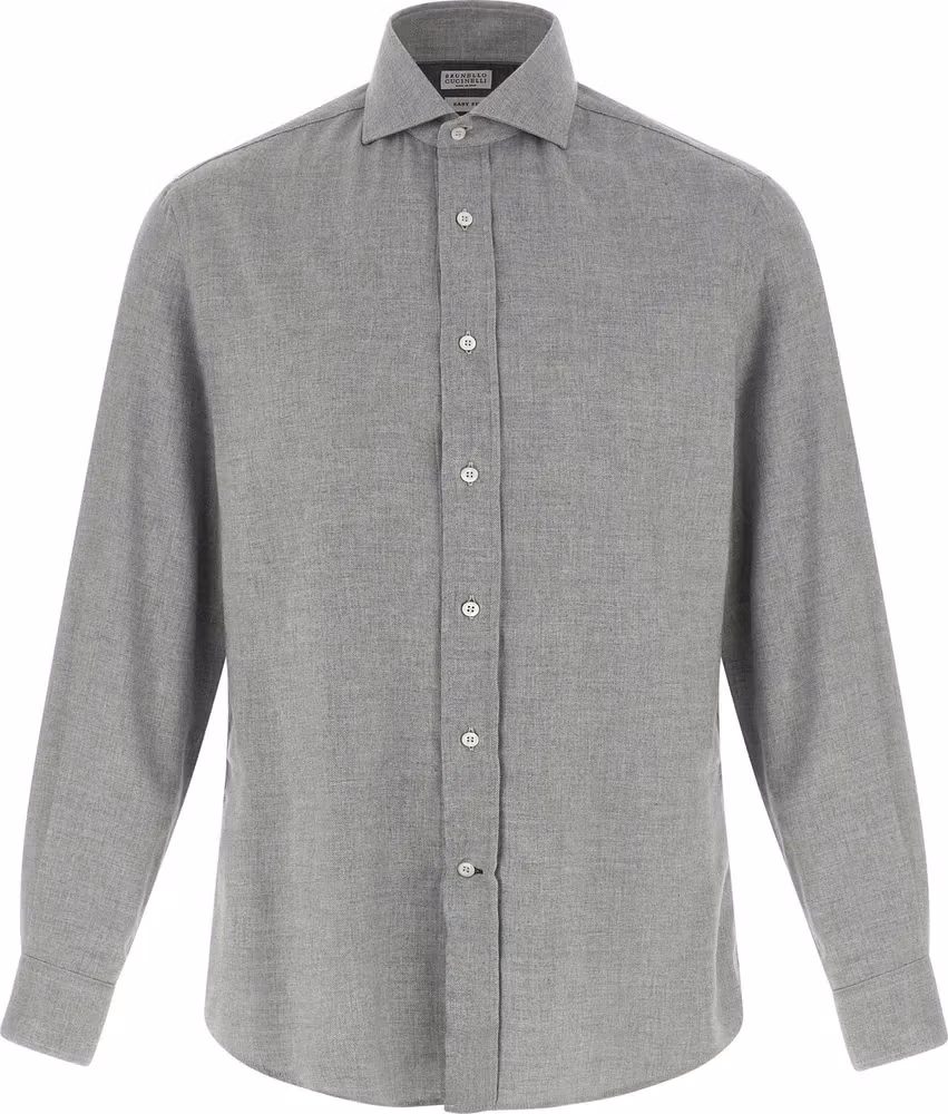 Gray Cotton Blouse
