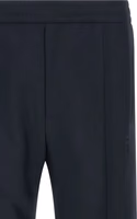 Blue Polyester Casual Pants 3