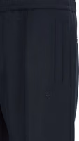 Blue Polyester Casual Pants 5