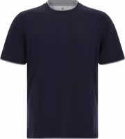 Blue Cotton T-Shirt 1