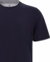 Blue Cotton T-Shirt 3