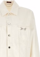 White Cotton Denim Jacket 3