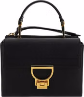Black Calf Leather Bos Taurus Shoulder Bag 1