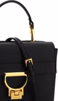 Black Calf Leather Bos Taurus Shoulder Bag 4