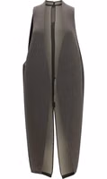 Gray Wool Oves Aries Sleeveless Jacket 1
