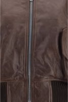Brown Calf Leather Bos Taurus Bomber 3