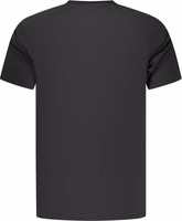 Black Polyester Men's T-Shirt 2