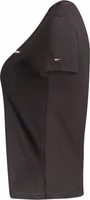 Black Cotton Womens T-Shirt 3